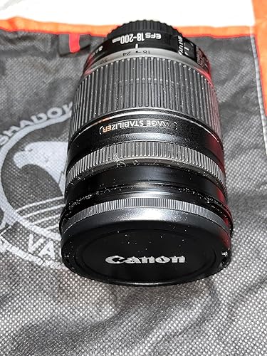 キヤノン EF-S18-200mm F3.5-5.6 IS APS-C望遠ズームレンズ